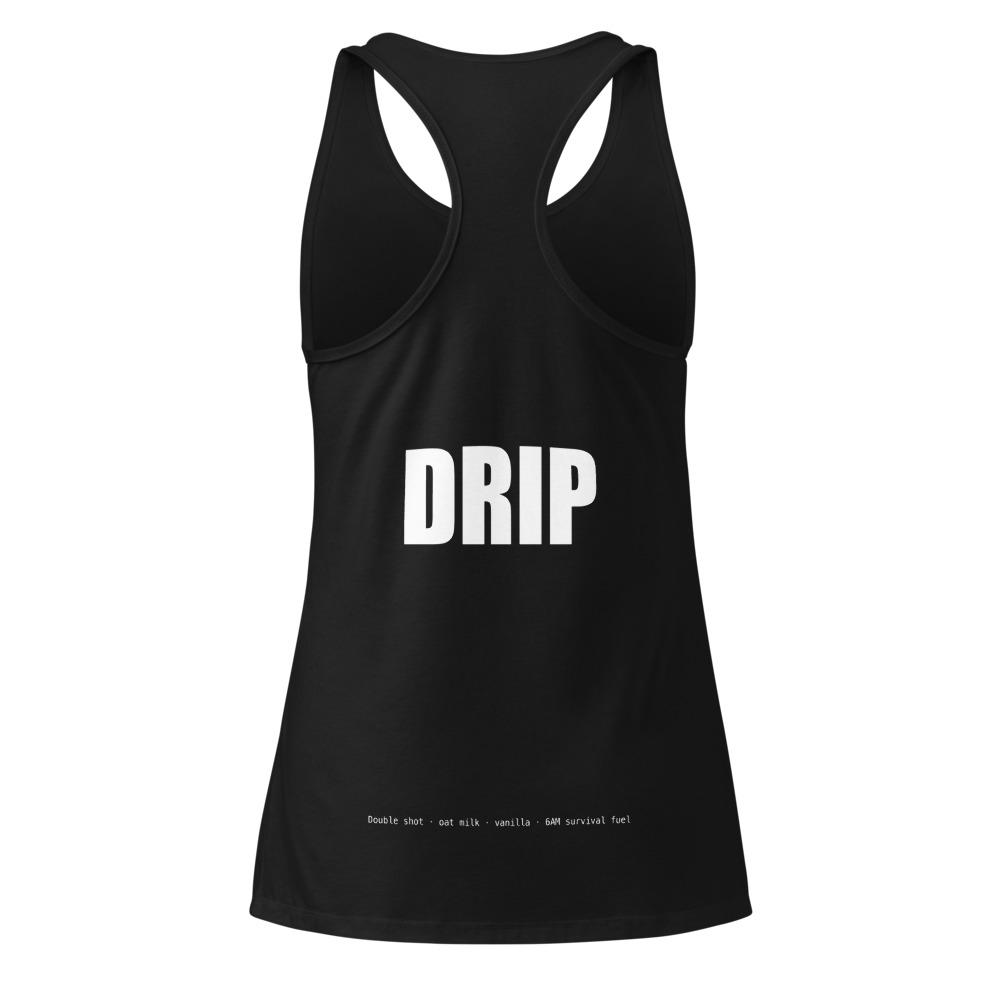Back of shirt in Black